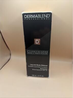 Dermablend Professional Leg and Body Makeup Light Natural Liquid 3.4 oz